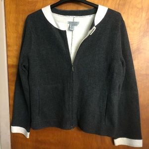 Co & Eddy Zip Up Cardigan XL